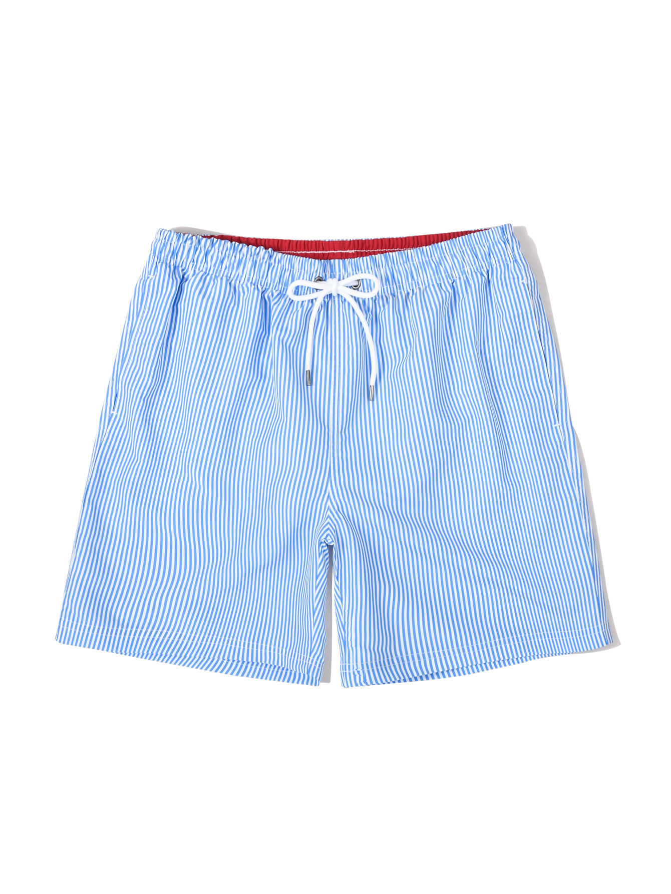 ASHORE Light Blue Striped Badbyxa