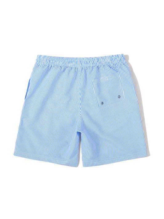 ASHORE Light Blue Striped Badbyxa